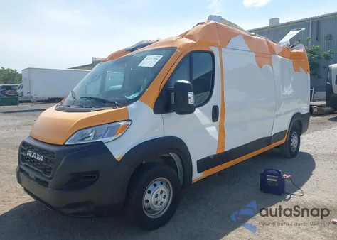 2023 Ram Promaster 2500 High Roof 159 Wb from USA, damaged, VIN 3C6LRVDG8PE598712